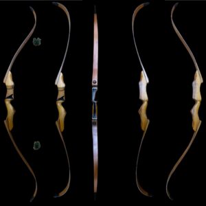 60” RH Heritage Takedown Recurve, 45#@28”
