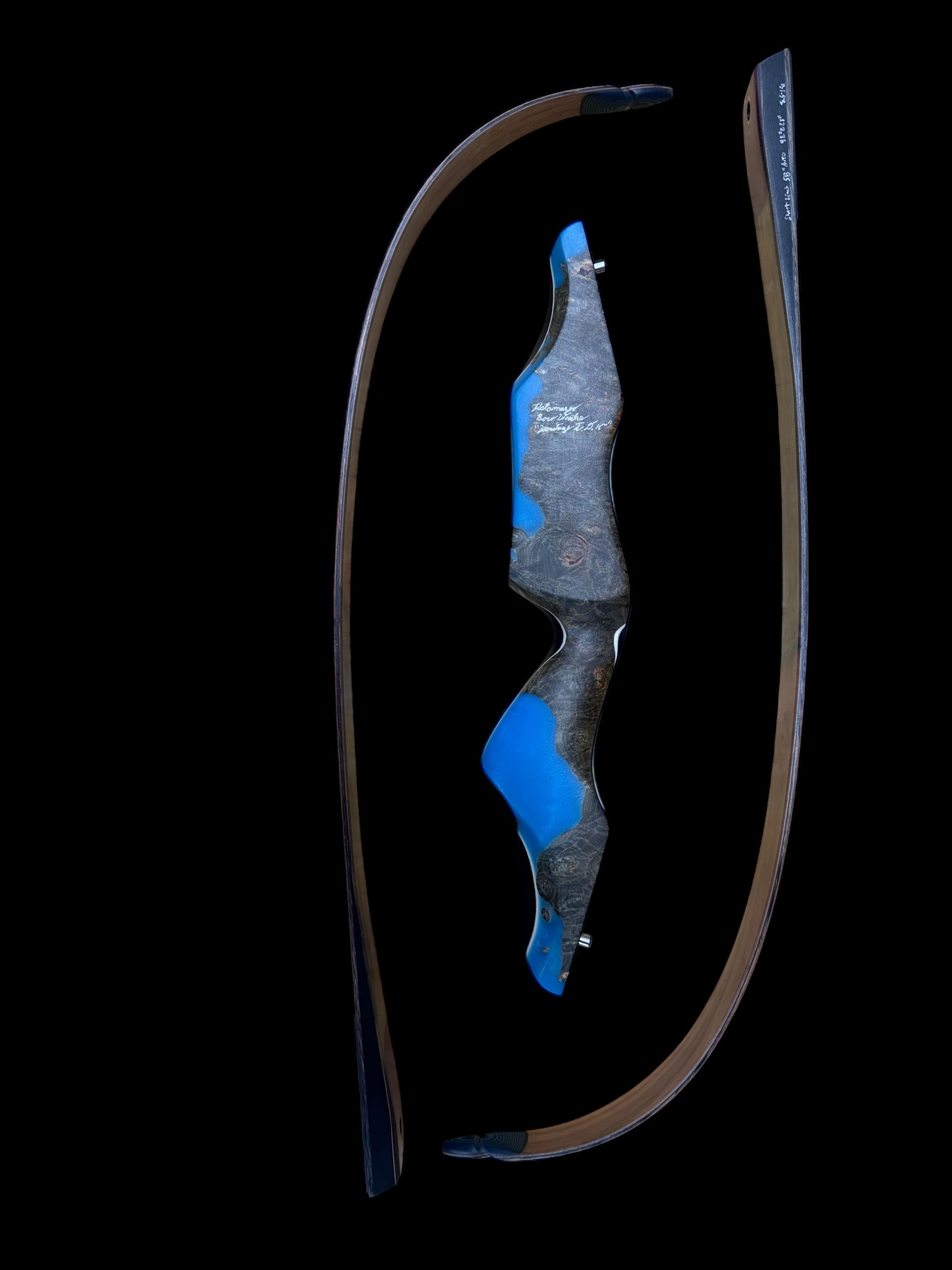 58″ RH Heritage Takedown Recurve, 42#@28″ - Image 9