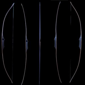 62″ RH Manitou Longbow, 48#@28″