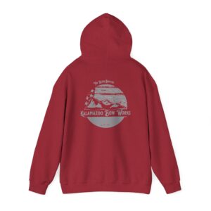 Kalamazoo Bow Works, Support Your Local Bowyers Hoodie - Image 19
