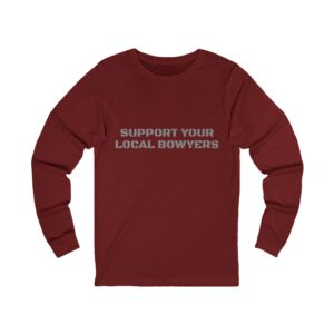 Kalamazoo Bow Works Support Your Local Bowyers Long Sleeve Tee - Image 18
