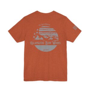 Alternative view of Kalamazoo Bow Works, Support Your Local Bowyers Graphic T-Shirt