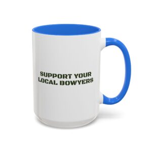 Kalamazoo Bow Works, Support Your Local Bowyers Mug - Image 58