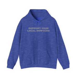 Kalamazoo Bow Works, Support Your Local Bowyers Hoodie - Image 8