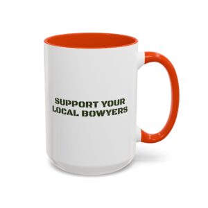 Kalamazoo Bow Works, Support Your Local Bowyers Mug - Image 78