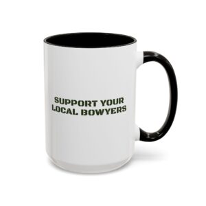 Kalamazoo Bow Works, Support Your Local Bowyers Mug - Image 50