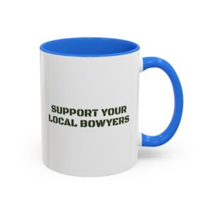 Kalamazoo Bow Works, Support Your Local Bowyers Mug - Image 10