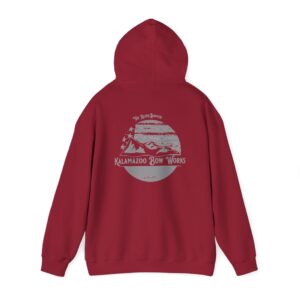 Kalamazoo Bow Works, Support Your Local Bowyers Hoodie - Image 22