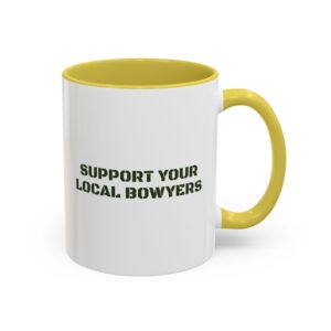 Kalamazoo Bow Works, Support Your Local Bowyers Mug - Image 46