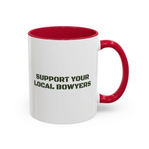Kalamazoo Bow Works, Support Your Local Bowyers Mug - Image 42
