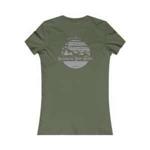 Kalamazoo Bow Works, Support Your Local Bowyers Women's T-Shirt - Image 7