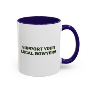 Kalamazoo Bow Works, Support Your Local Bowyers Mug - Image 6