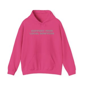 Kalamazoo Bow Works, Support Your Local Bowyers Hoodie - Image 14