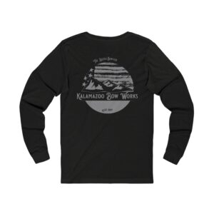 Kalamazoo Bow Works Support Your Local Bowyers Long Sleeve Tee - Image 4