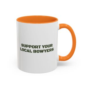 Kalamazoo Bow Works, Support Your Local Bowyers Mug - Image 14