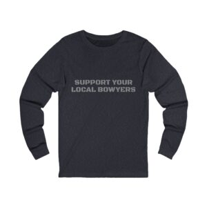 Kalamazoo Bow Works Support Your Local Bowyers Long Sleeve Tee - Image 14