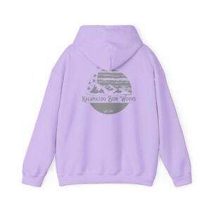 Kalamazoo Bow Works, Support Your Local Bowyers Hoodie - Image 12