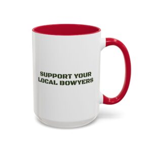 Kalamazoo Bow Works, Support Your Local Bowyers Mug - Image 86