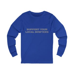 Kalamazoo Bow Works Support Your Local Bowyers Long Sleeve Tee
