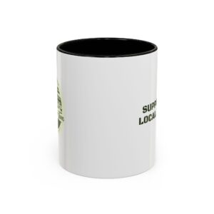 Alternative view of Kalamazoo Bow Works, Support Your Local Bowyers Mug