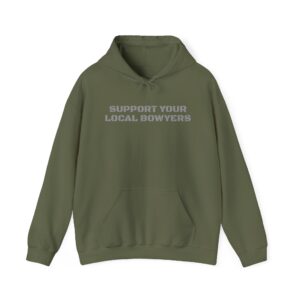 Kalamazoo Bow Works, Support Your Local Bowyers Hoodie