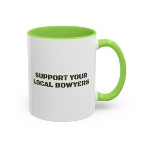 Kalamazoo Bow Works, Support Your Local Bowyers Mug - Image 26