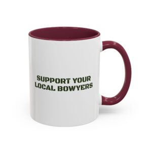 Kalamazoo Bow Works, Support Your Local Bowyers Mug - Image 30